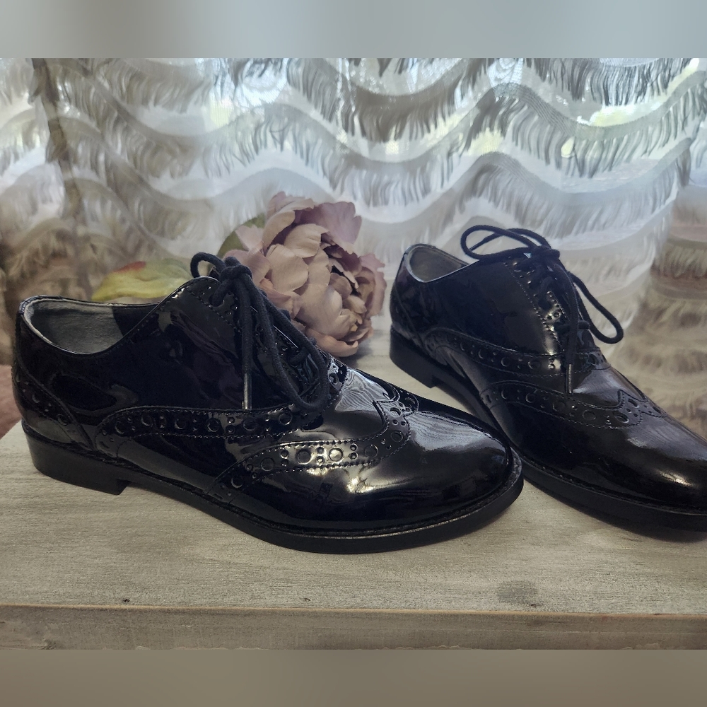 Trendy Black Oxfords